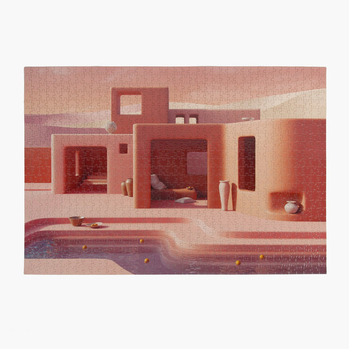 Adobe Poolside 1000 Piece Puzzle