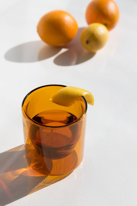 Double-Wall Glass Set - Amber