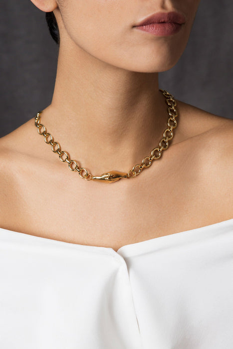 Gentlewoman’s Agreement Necklace in Gold