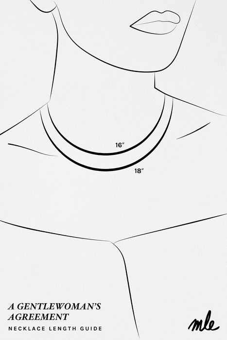 Gentlewoman’s Agreement Necklace in Duet