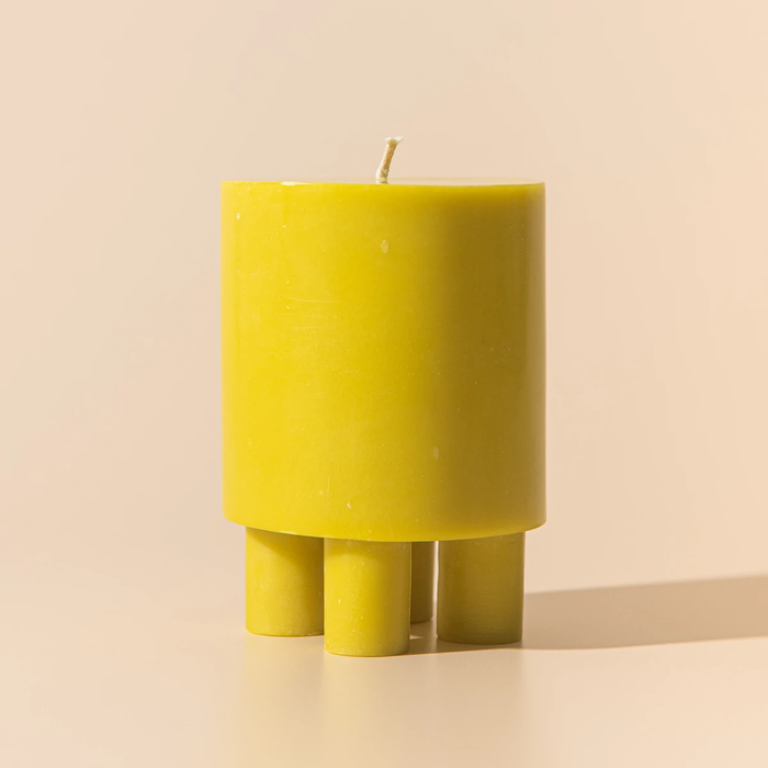 Stack Candles Prop  - Acid Yellow